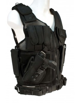 Gilet Noir avec holster