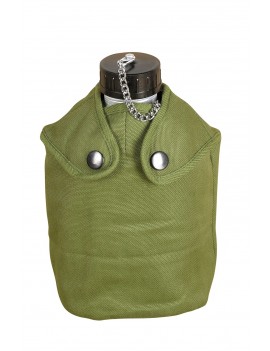 Gourde militaire avec housse