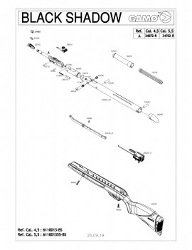 11740 - Gamo Ecrou M5 Pour...