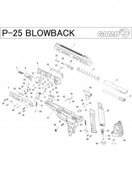 Vis de capsule CO2 PT85 -P25